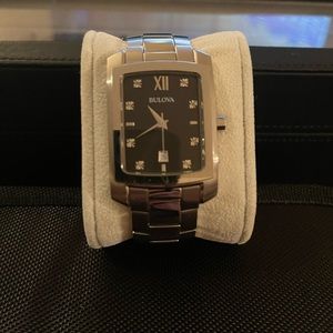 Mens Bulova Square Face Watch
